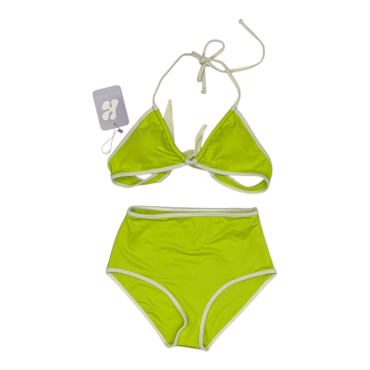 Swimsuit 2Pc By Clothes Mentor In Green, Size:S