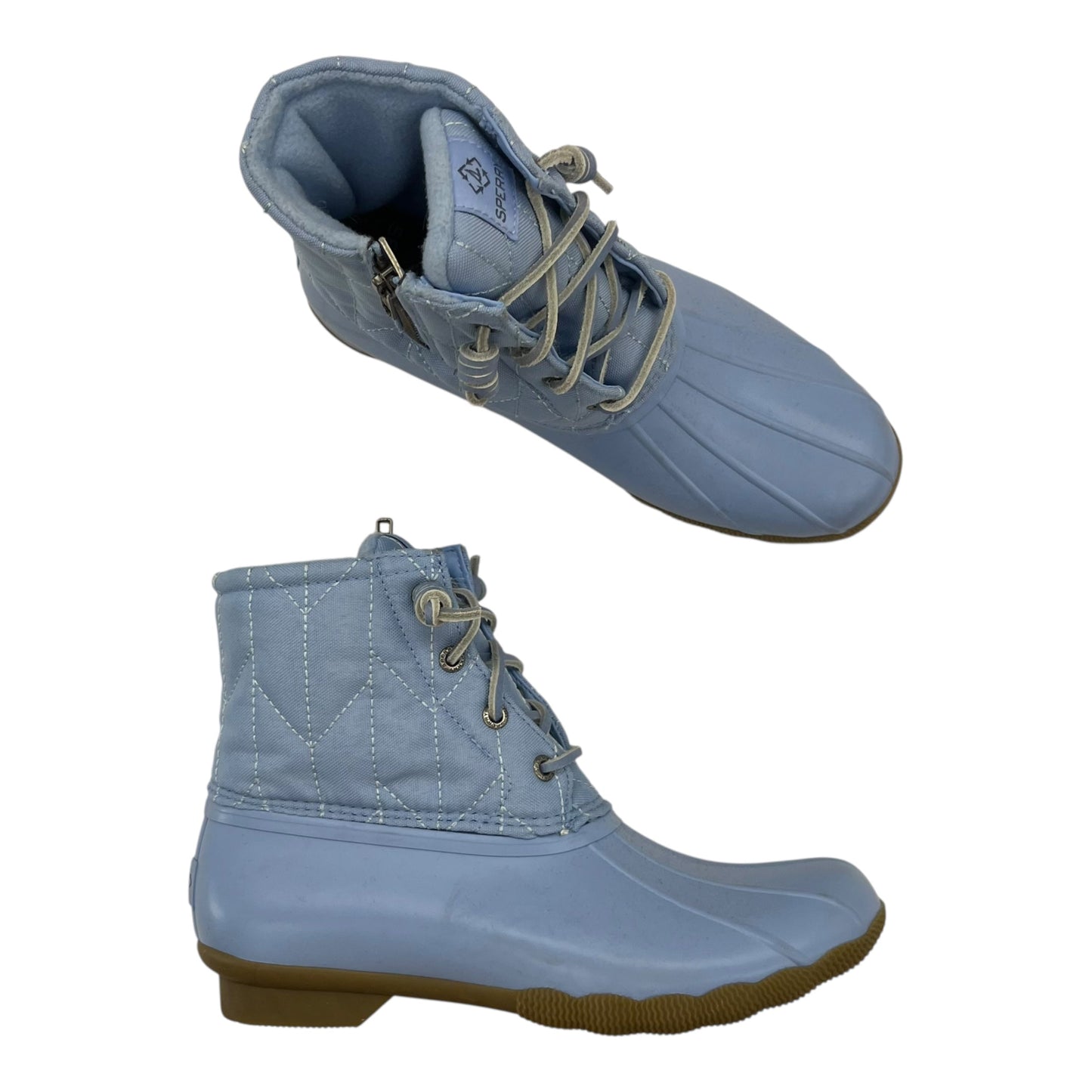 Boots Rain By Sperry In Blue, Size:8.5