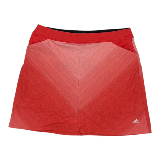 Athletic Skirt By Adidas In Orange, Size:M
