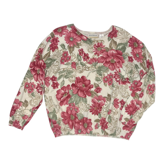 Sweater By Alfred Dunner In Cream, Size:3X