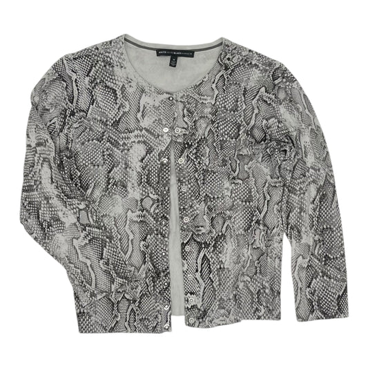 Cardigan By White House Black Market In Grey, Size:M