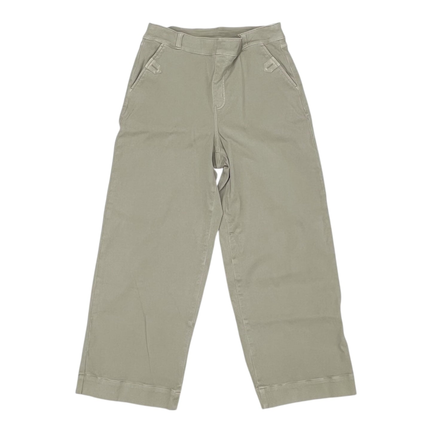 Jeans Wide Leg By Spanx In Tan Denim, Size:L