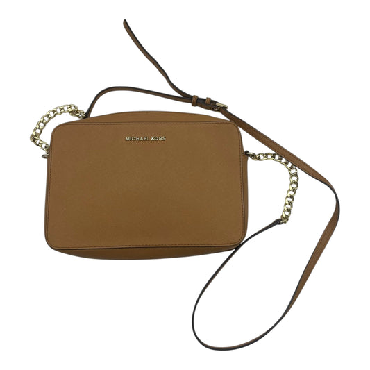 Crossbody Designer By Michael Kors In Brown, Size:Medium