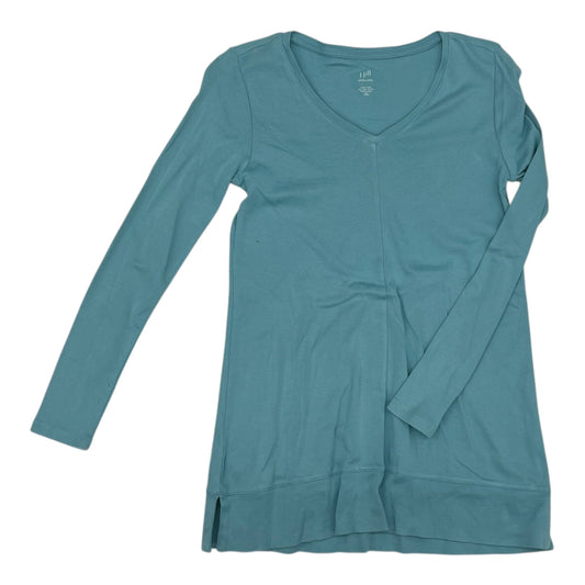 Tunic Ls By J. Jill In Aqua, Size:Xsp