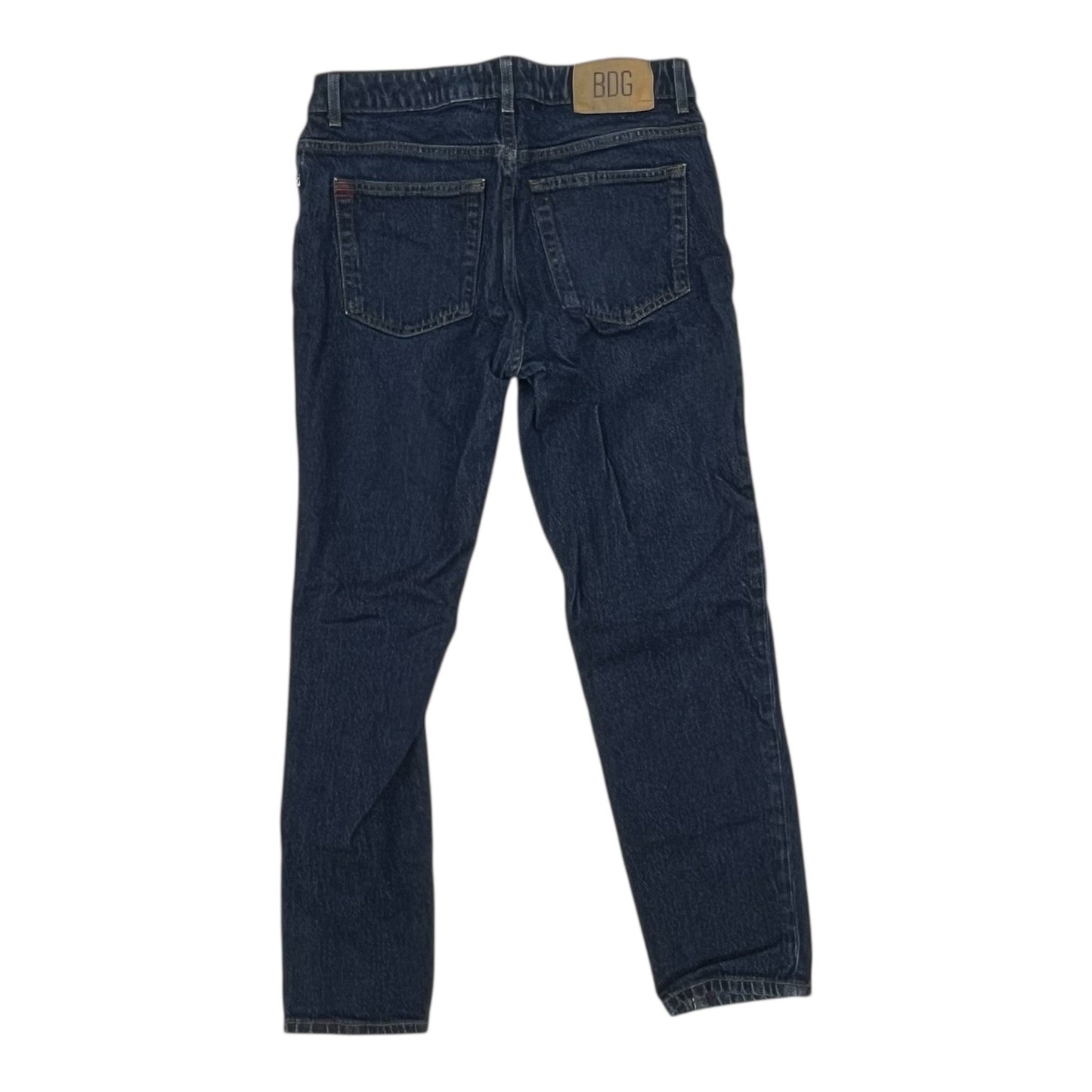 Jeans Straight By Bdg In Blue Denim, Size:6
