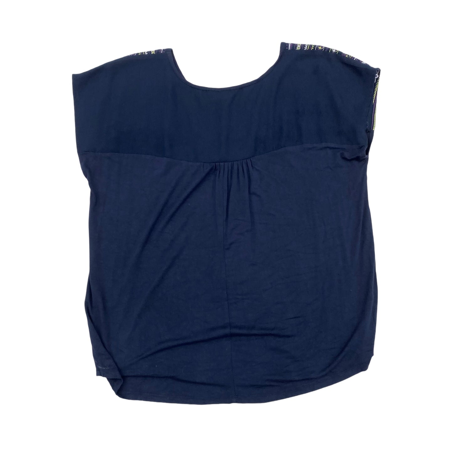 BLUE TOP SLEEVELESS by CJ BANKS Size:1X