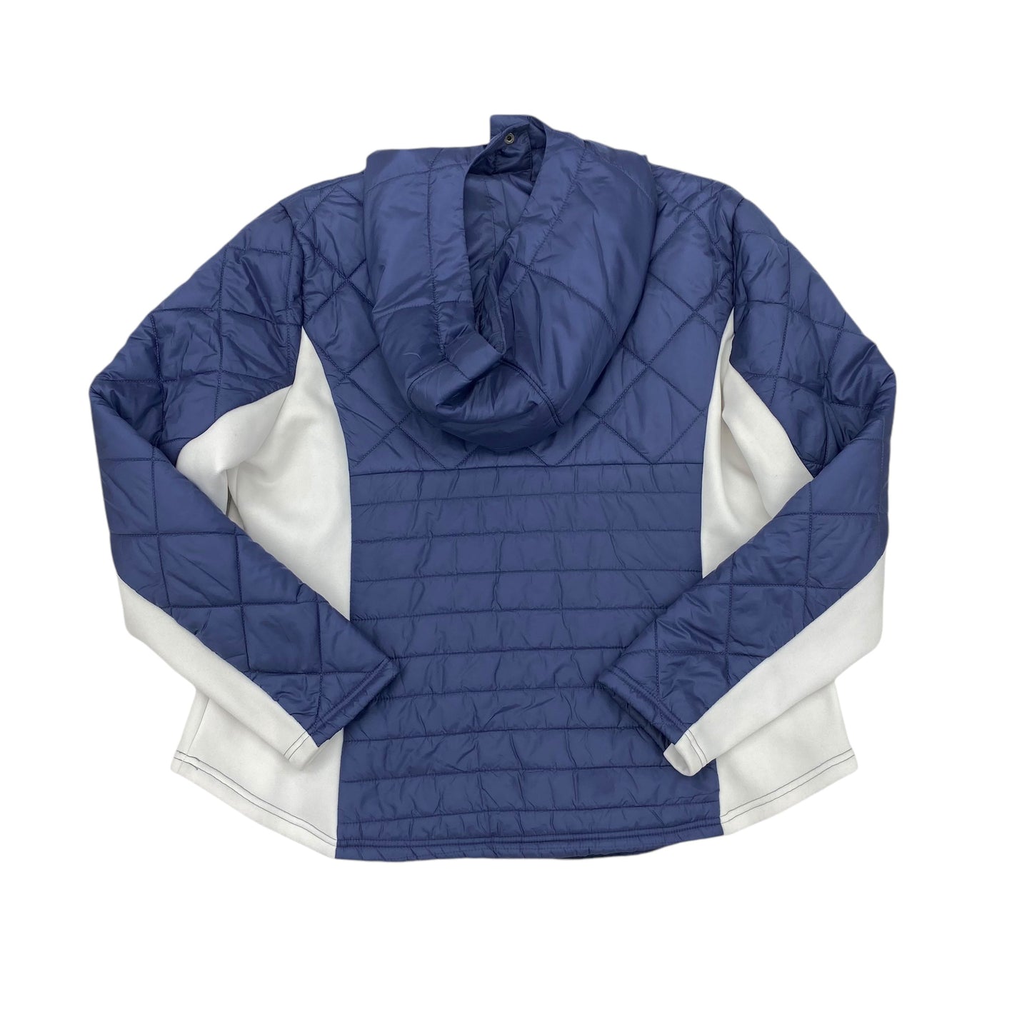 BLUE & WHITE JACKET PUFFER & QUILTED by FILA Size:XXL