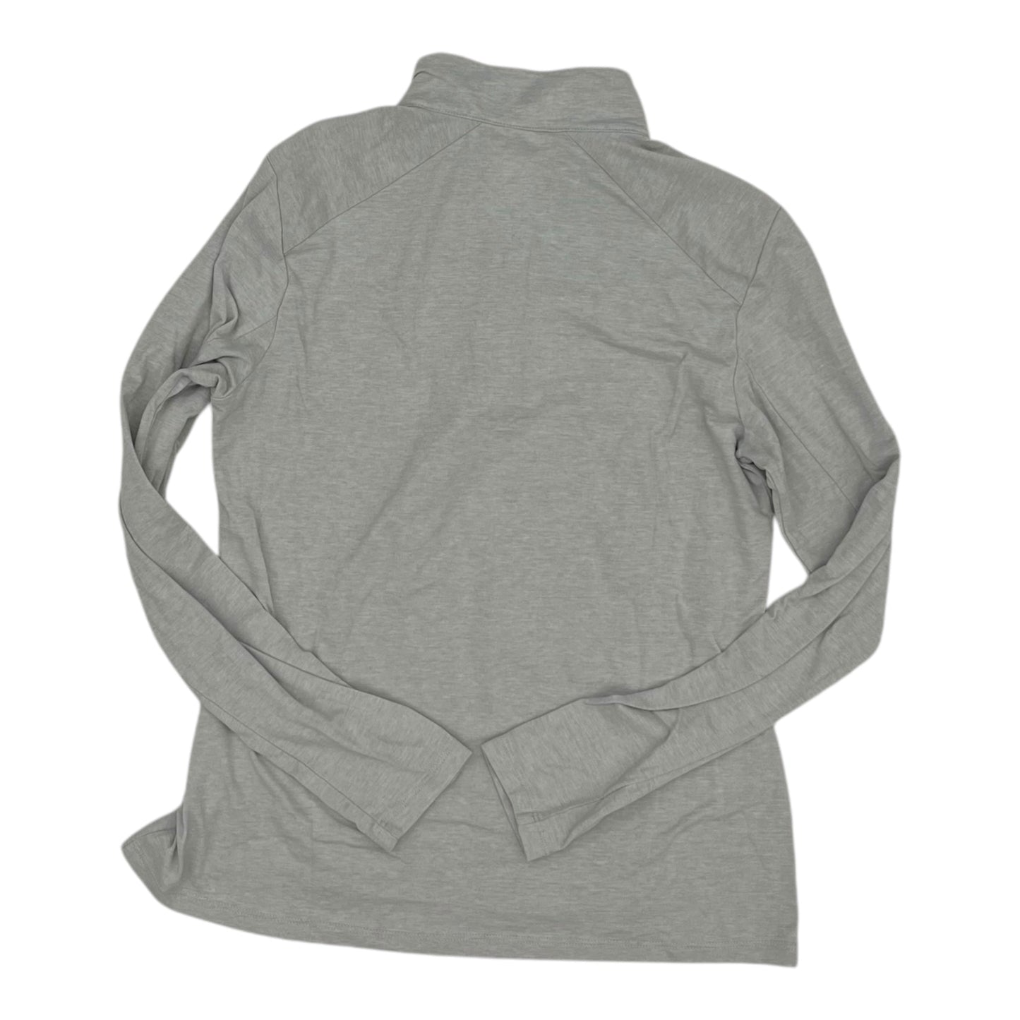 Athletic Top Ls Collar By Kyodan In Grey, Size:M