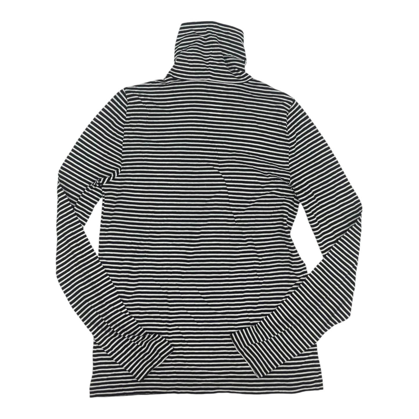 Top Ls By J. Crew In Black & White, Size:L