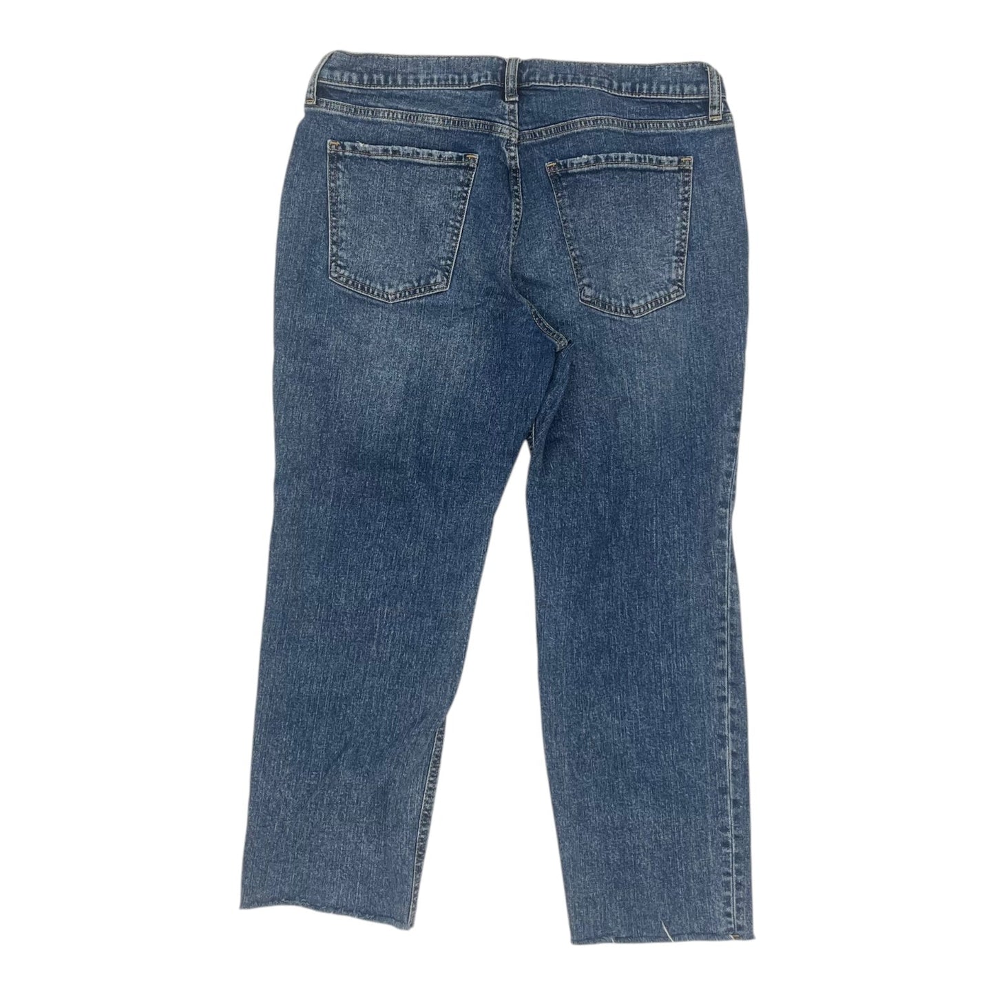 Jeans Straight By Old Navy In Blue Denim, Size:10P