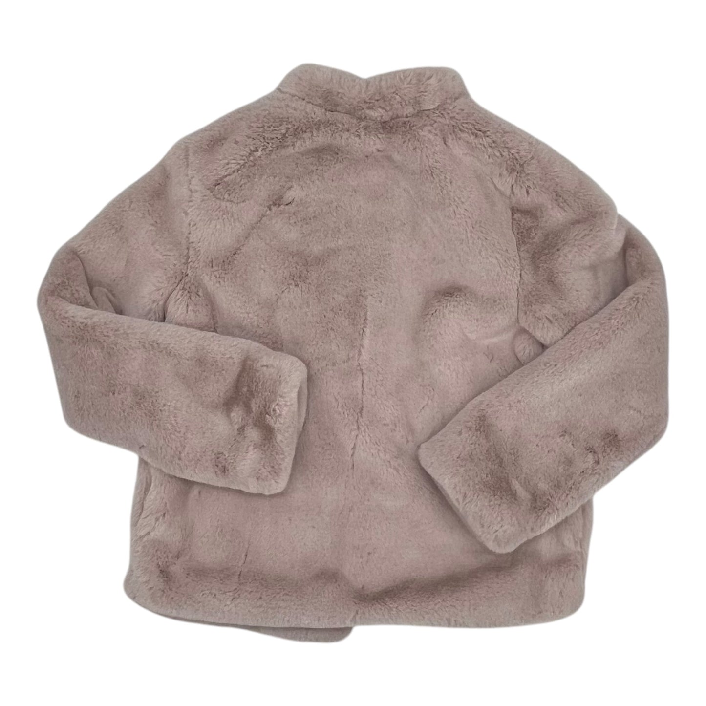 Jacket Faux Fur & Sherpa By Clothes Mentor In Pink, Size:S