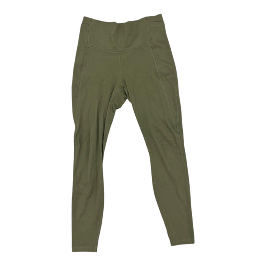 Athletic Leggings By All In Motion In Green, Size:Xl