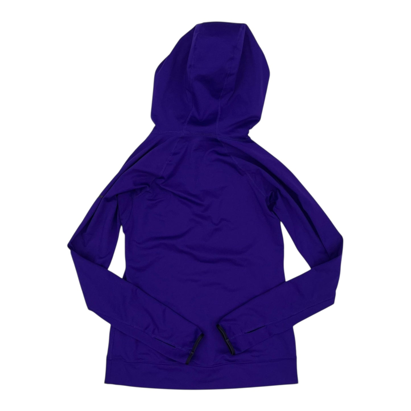 Athletic Sweatshirt Hoodie By Nike In Purple, Size:S