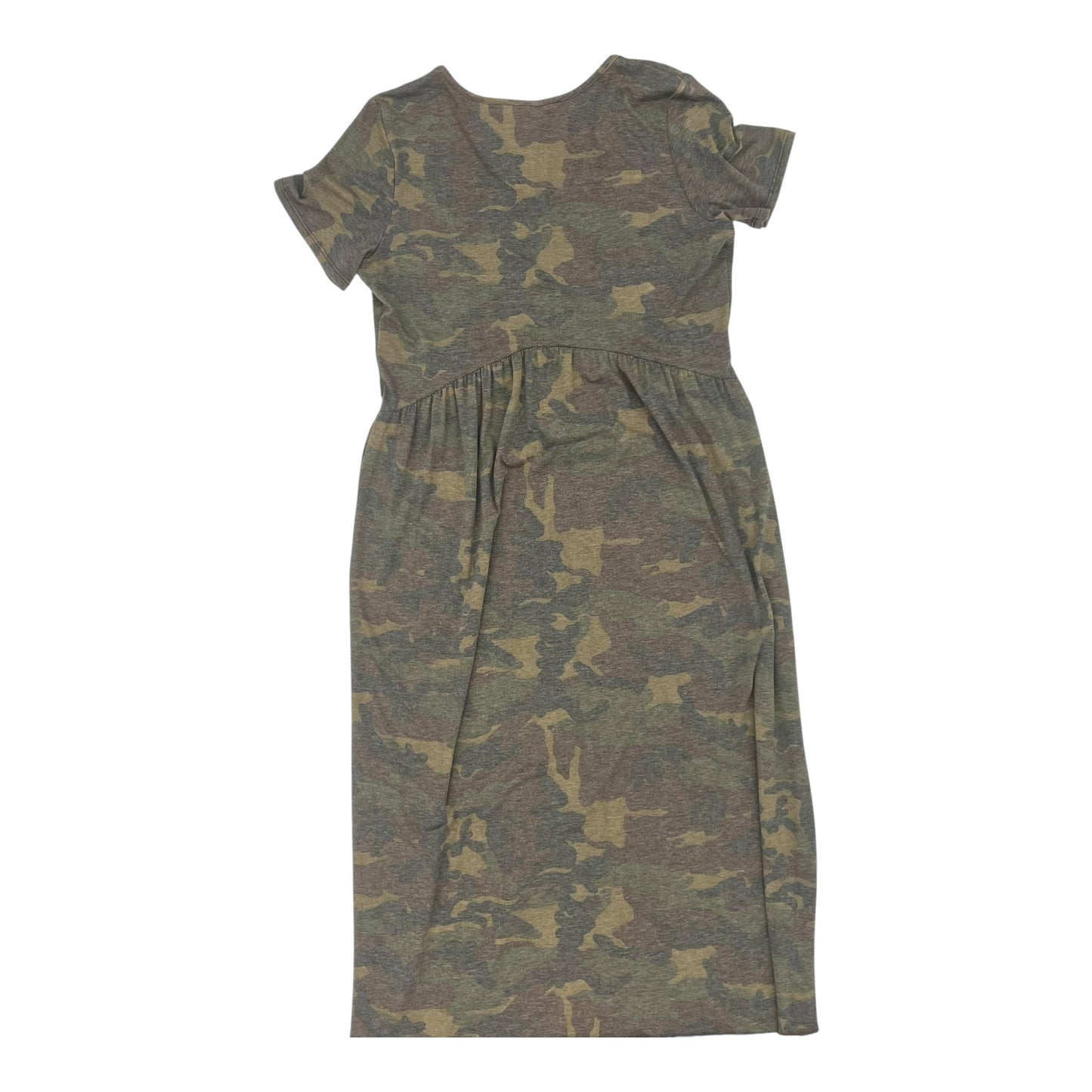 Dress Casual Maxi By 7Th Ray In Camouflage Print, Size:L