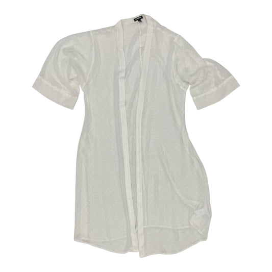 Kimono By Express In White, Size:M