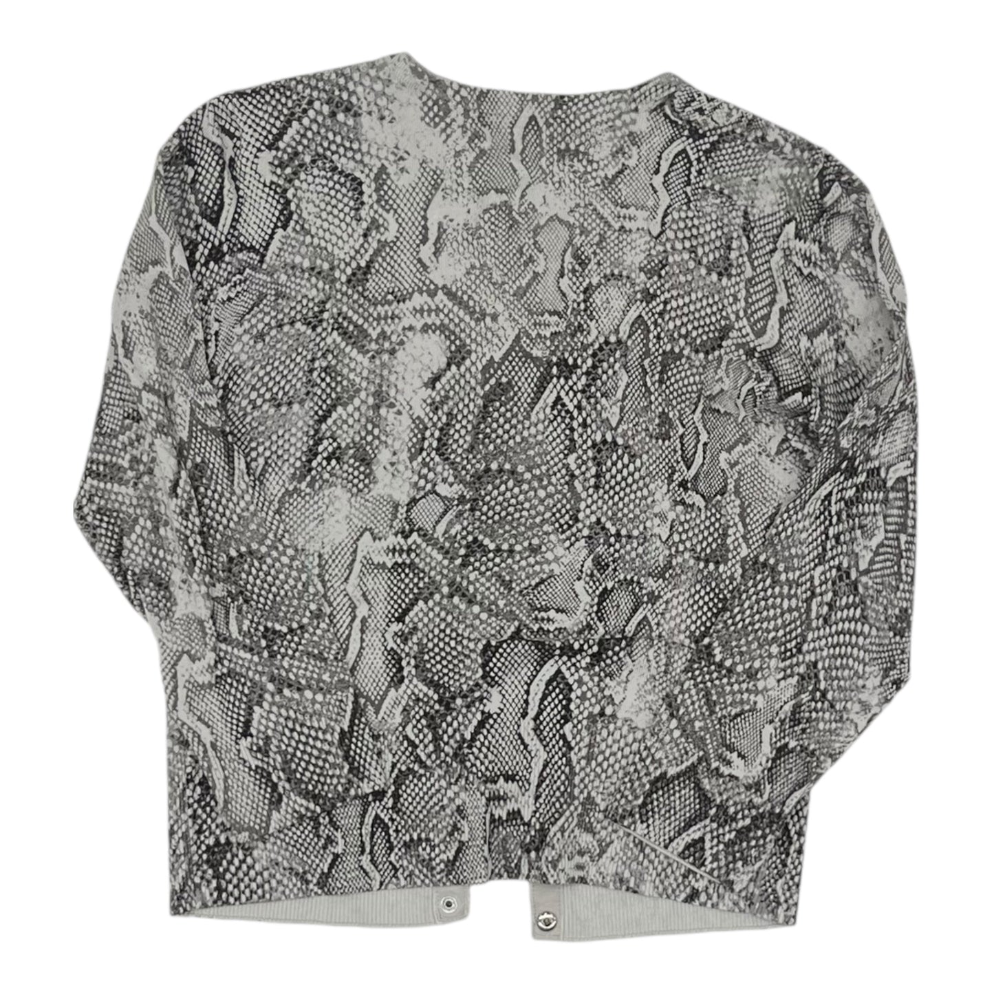 Cardigan By White House Black Market In Grey, Size:M