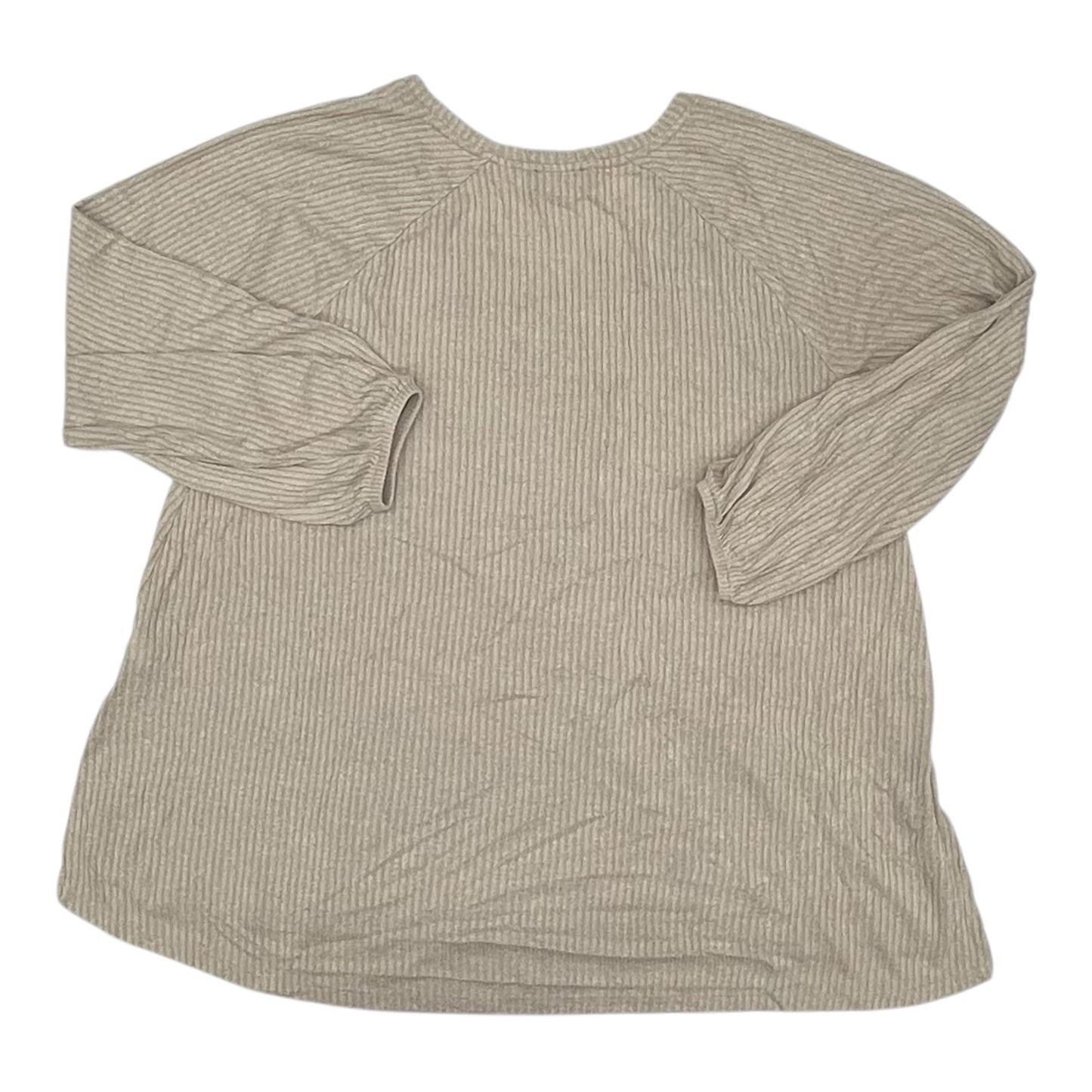Top Ls By Lane Bryant In Tan, Size:2X