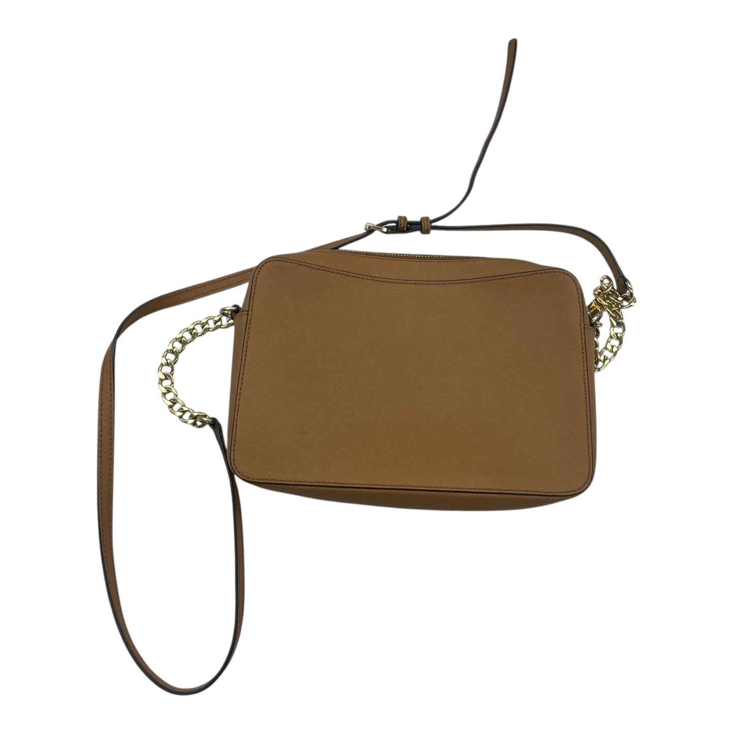 Crossbody Designer By Michael Kors In Brown, Size:Medium