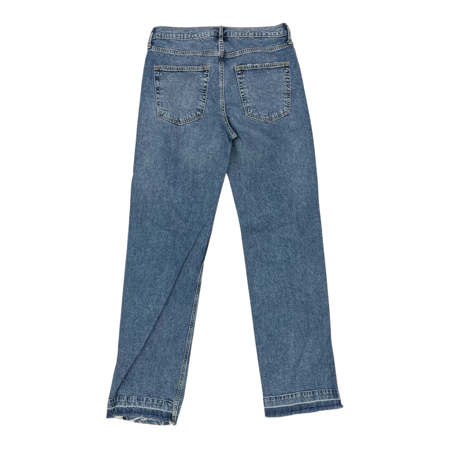 Jeans Straight By Gap In Blue Denim, Size:6L
