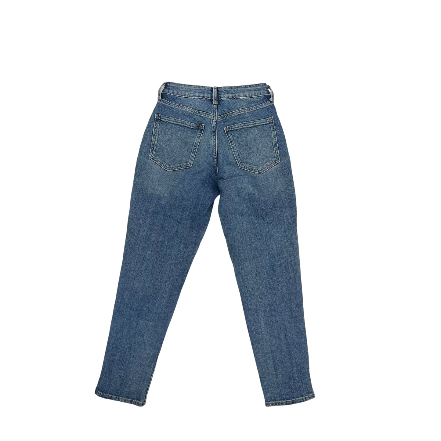 Jeans Straight By Old Navy In Blue Denim, Size:0