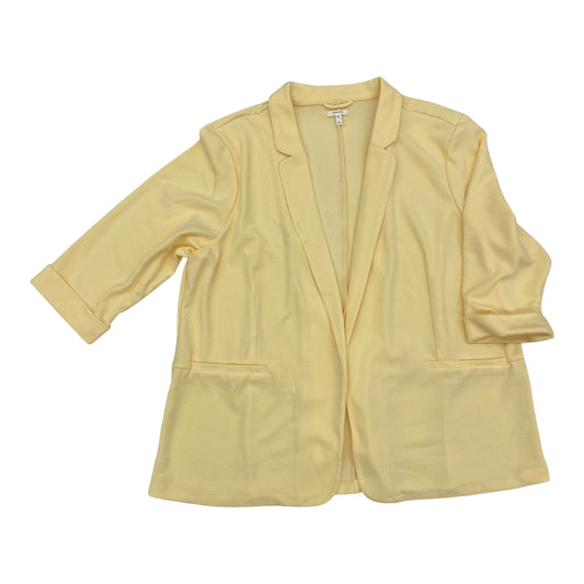 Blazer By Maurices In Yellow, Size:3X