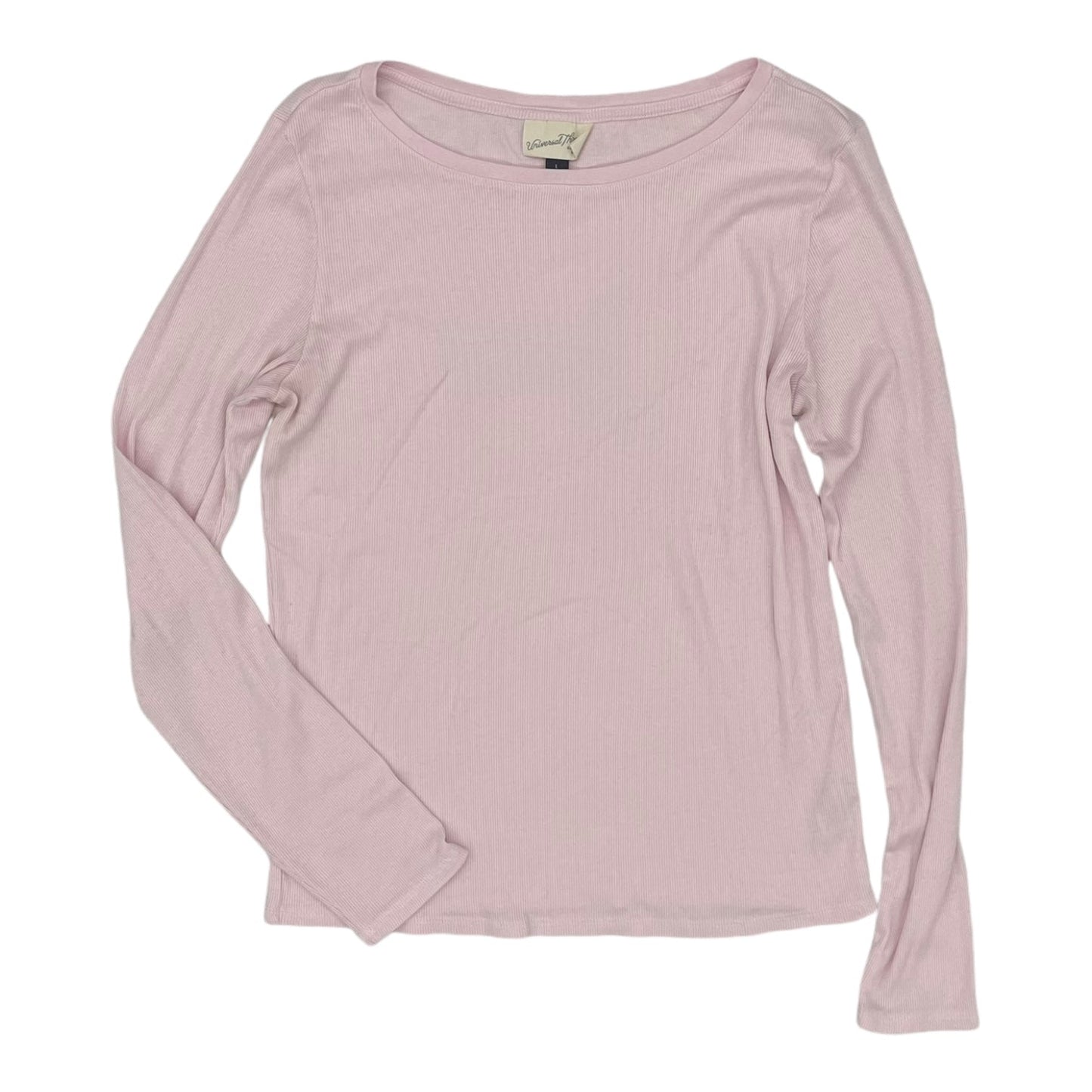 Top Ls Basic By Universal Thread In Pink, Size:L