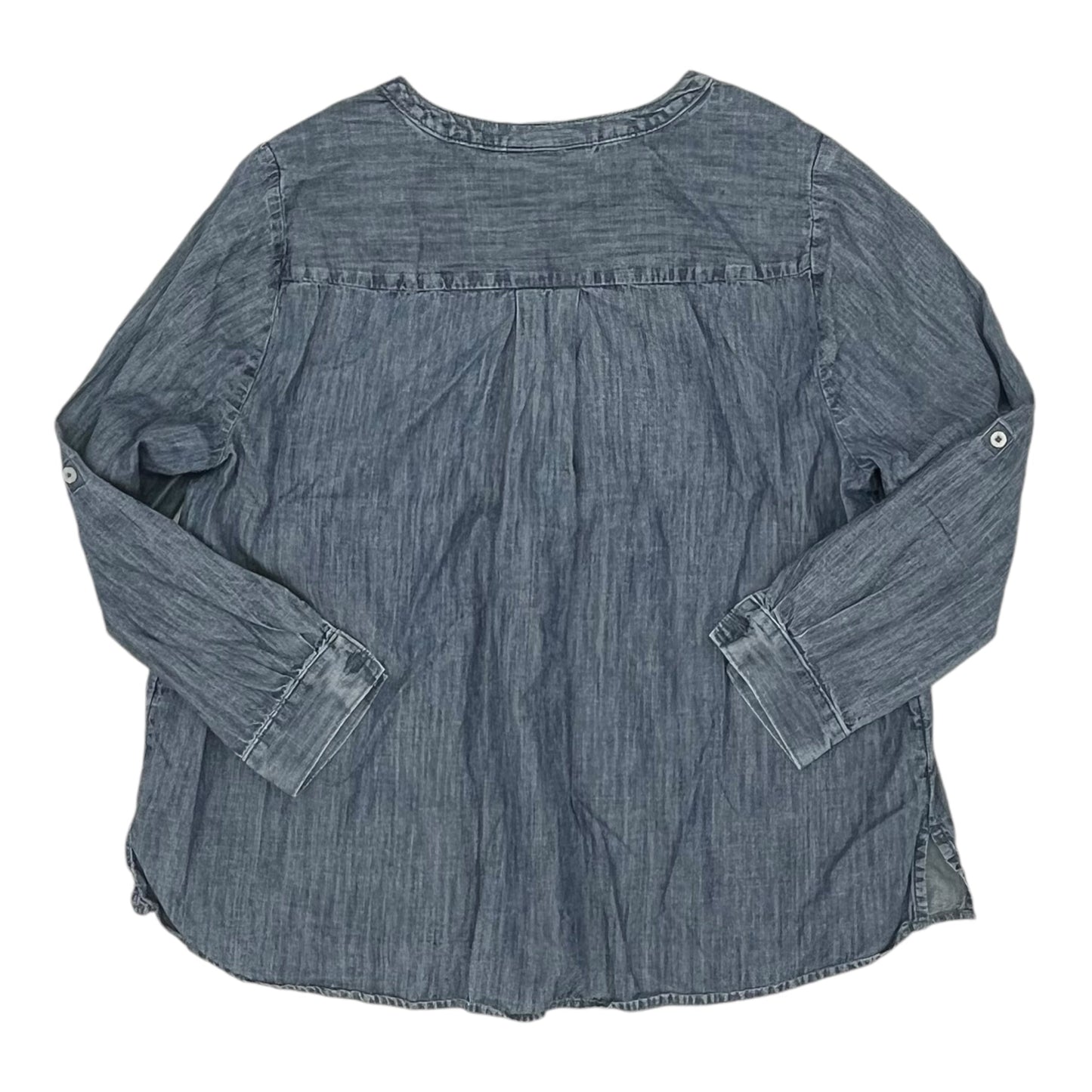 Top Ls By Lane Bryant In Blue Denim, Size:16