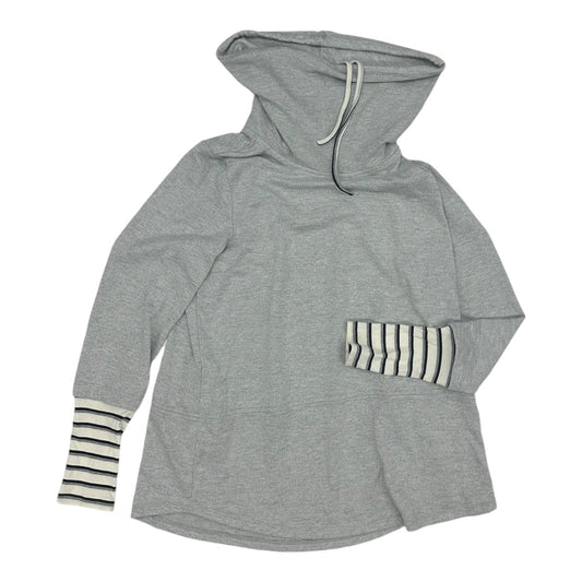 Sweatshirt Collar By Doe & Rae In Grey, Size:M