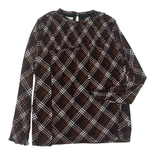 Top Ls By Maurices In Black & Brown, Size:Xl