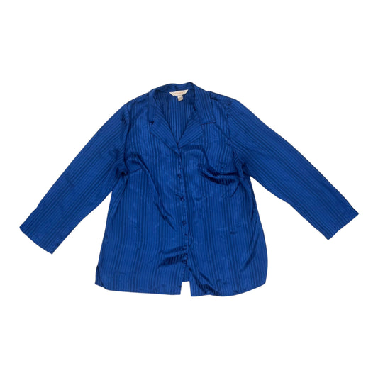 Pajamas 2Pc By Cacique In Blue, Size:L