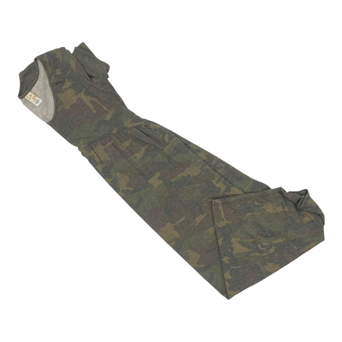 Dress Casual Maxi By 7Th Ray In Camouflage Print, Size:L