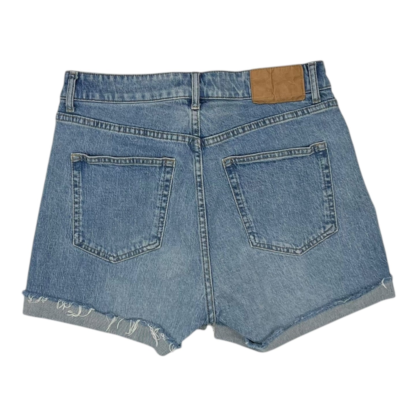 Shorts By H&M In Blue Denim, Size:8