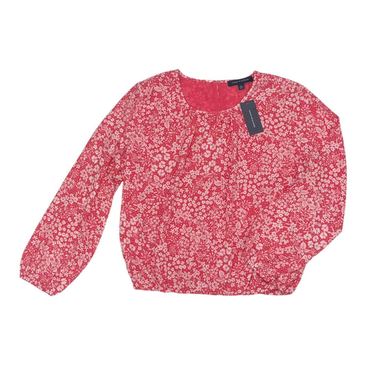 Blouse Ls By Tommy Hilfiger In Pink, Size:Xl