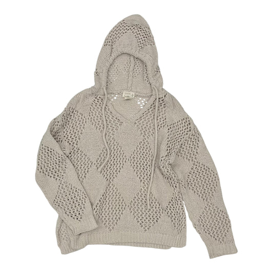 Sweater By Nicole Miller In Tan, Size:Xs