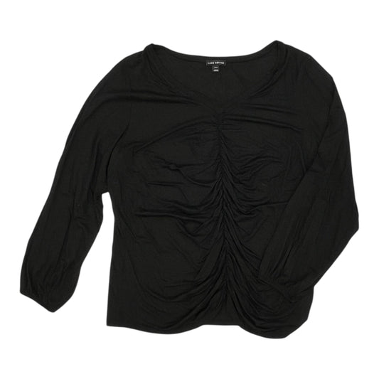 Top Ls By Lane Bryant In Black, Size:3X