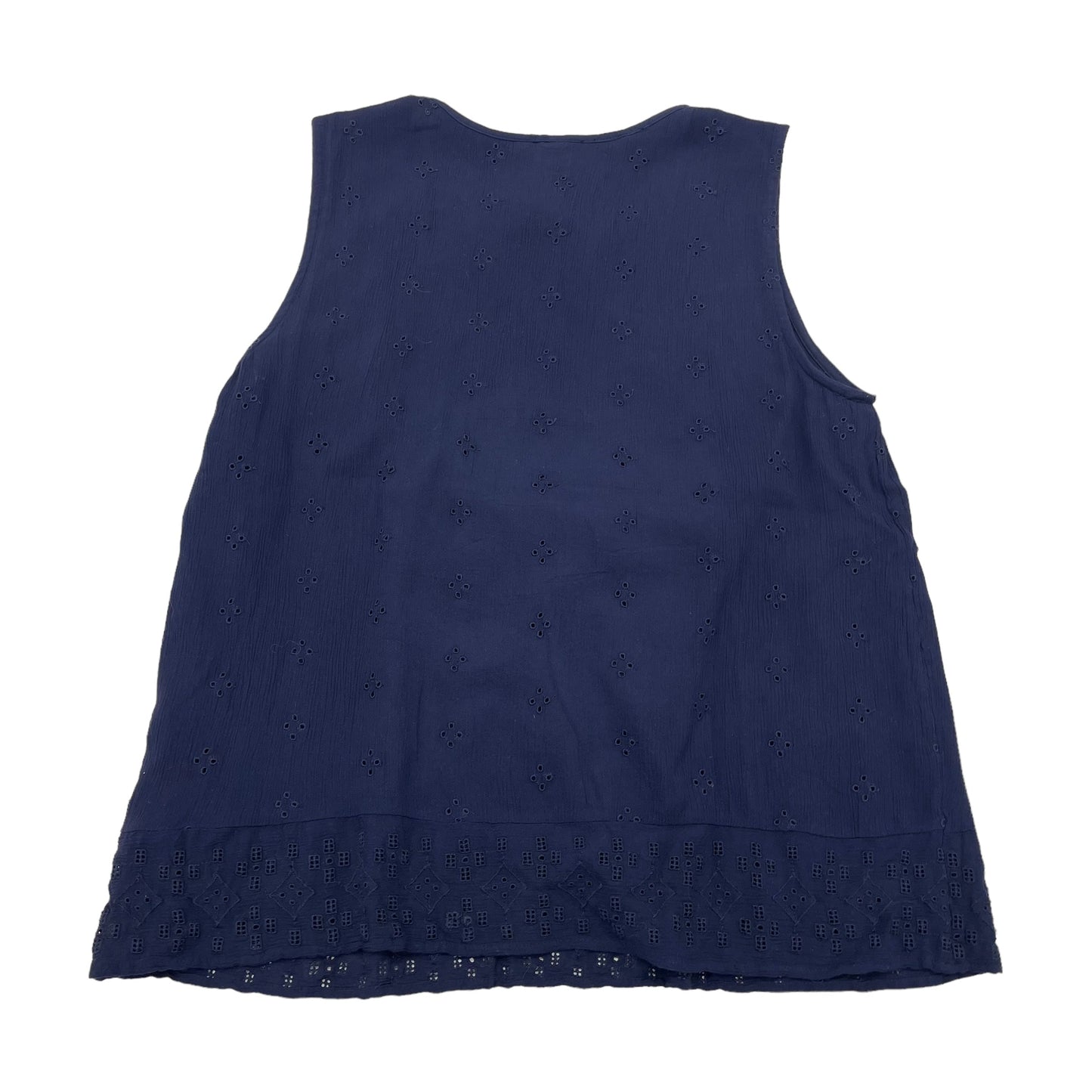 NAVY TOP SLEEVELESS by GAP Size:M
