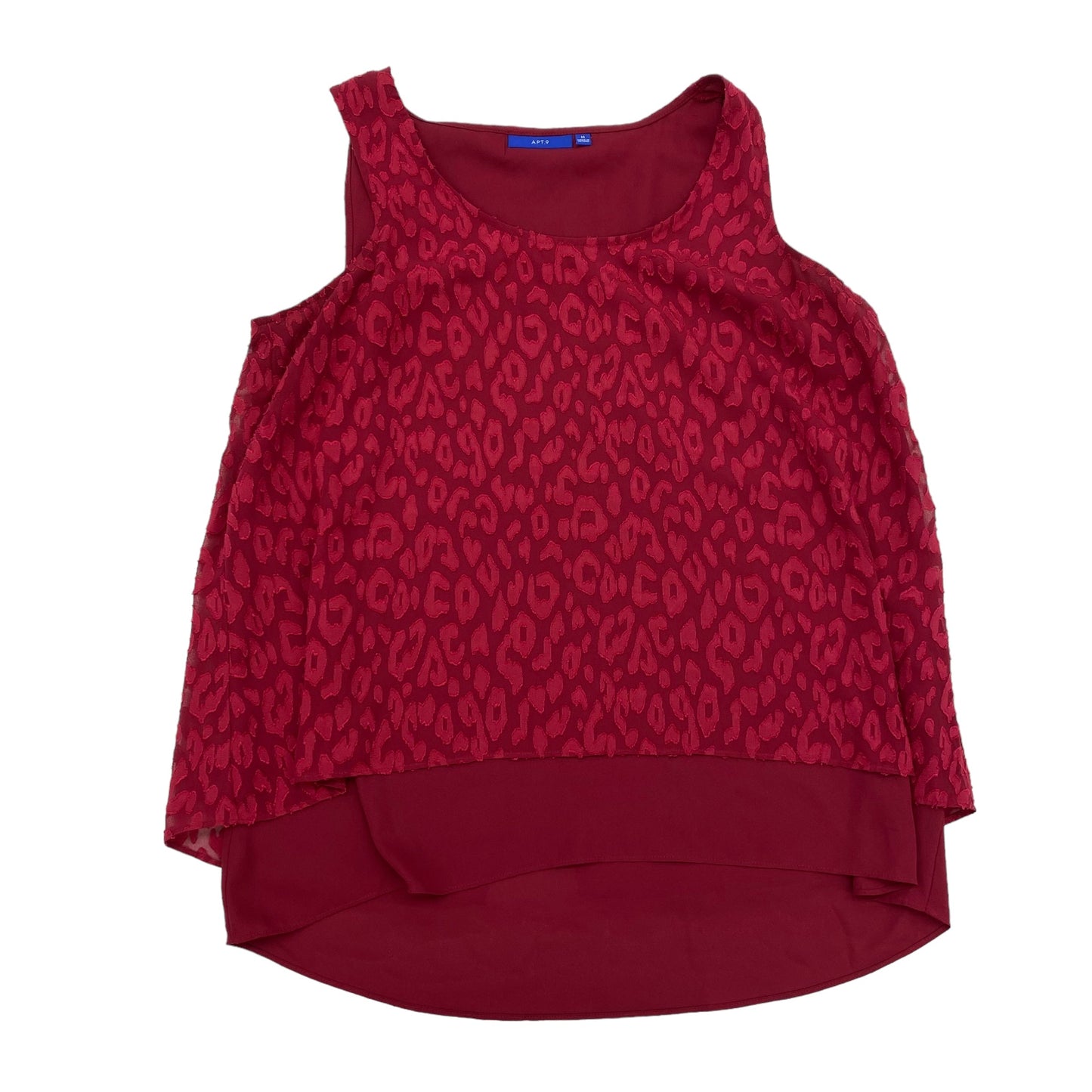 RED TOP SLEEVELESS by APT 9 Size:M