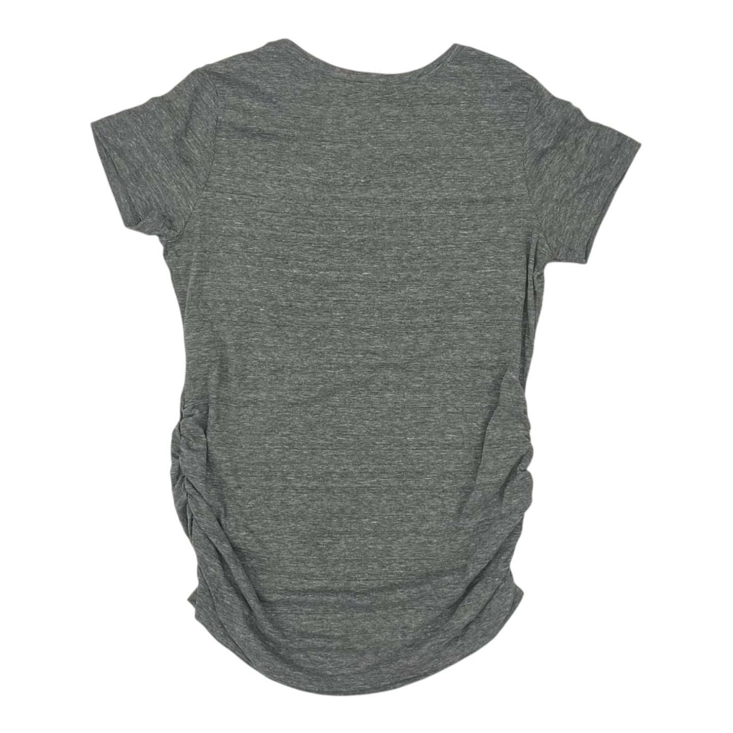 Mat Top Ss By Motherhood In Grey, Size:M