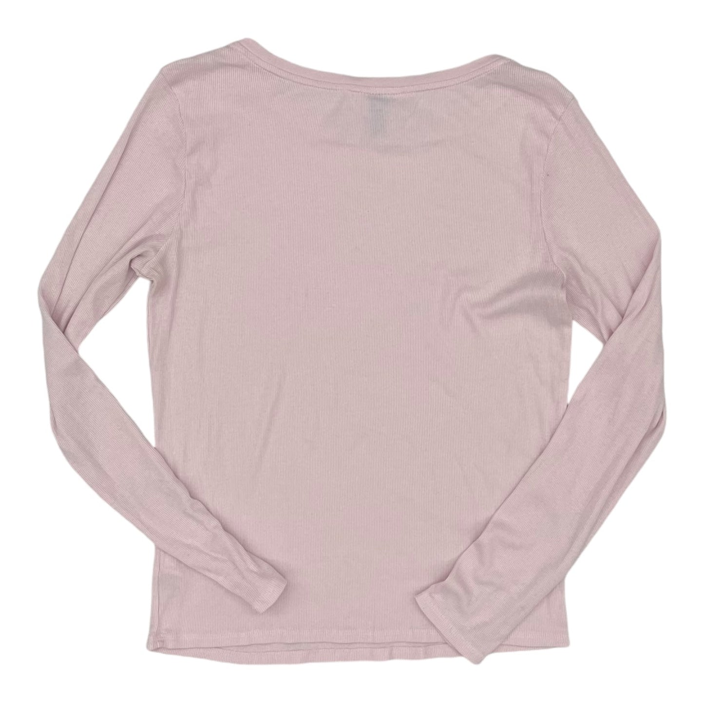 Top Ls Basic By Universal Thread In Pink, Size:L