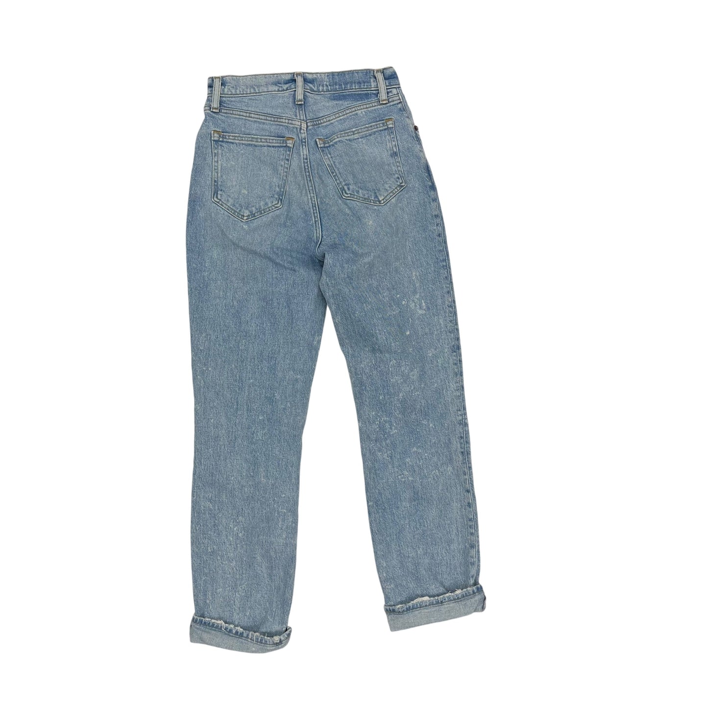 Jeans Straight By Abercrombie And Fitch In Blue Denim, Size:2