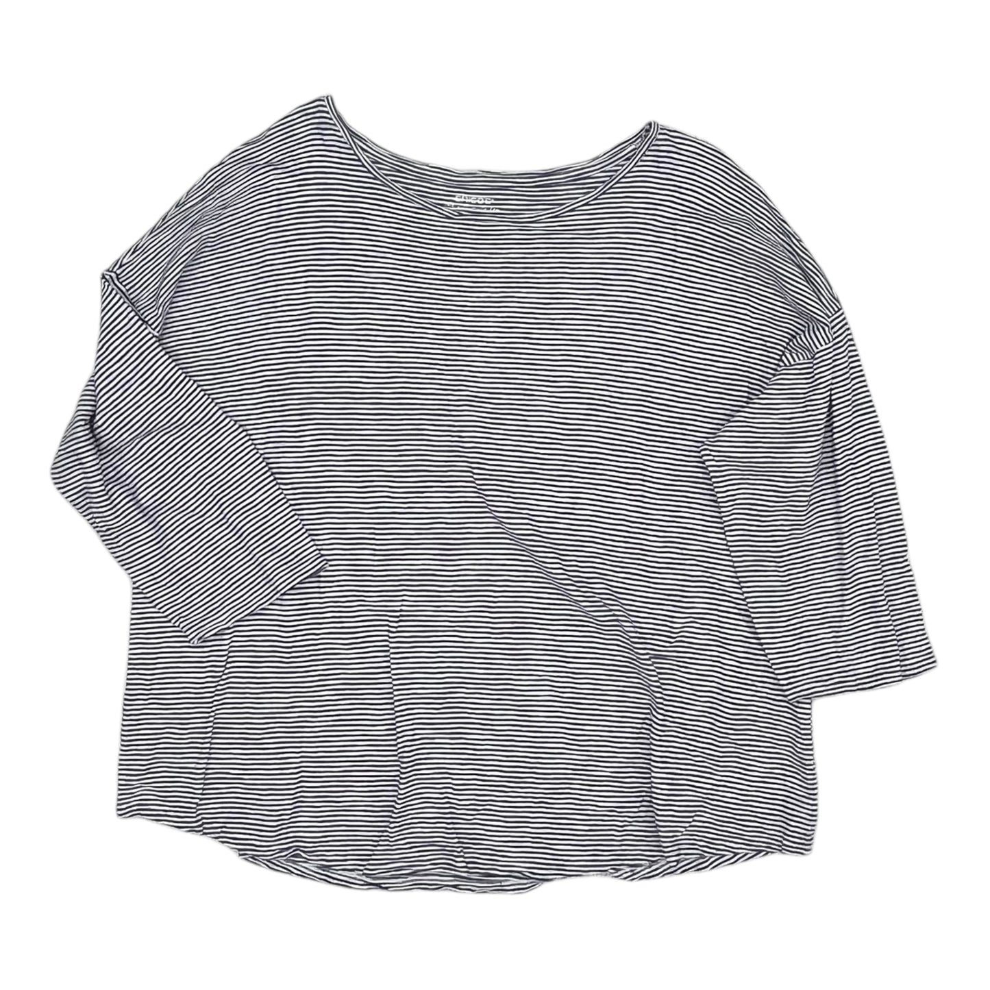 Top Ls By Chicos In Navy, Size:Xxl