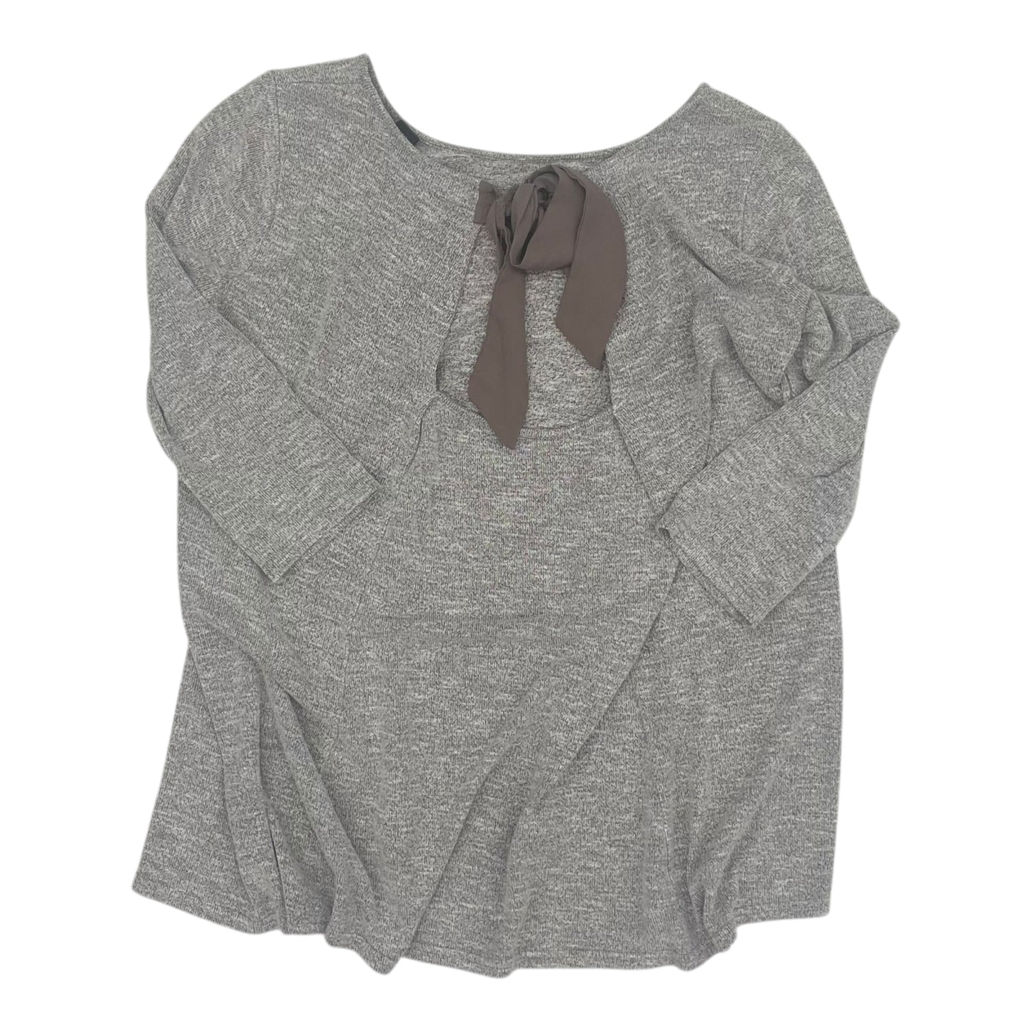 Top Ls By Bke In Grey, Size:L