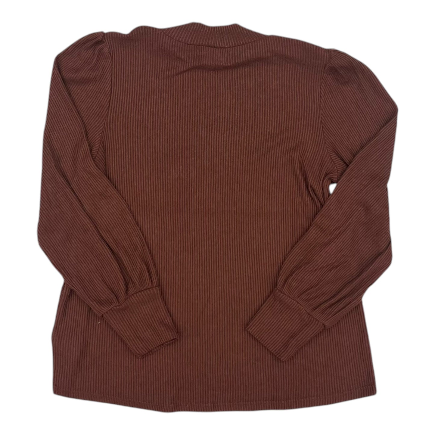 Top Ls By Maurices In Brown, Size:L