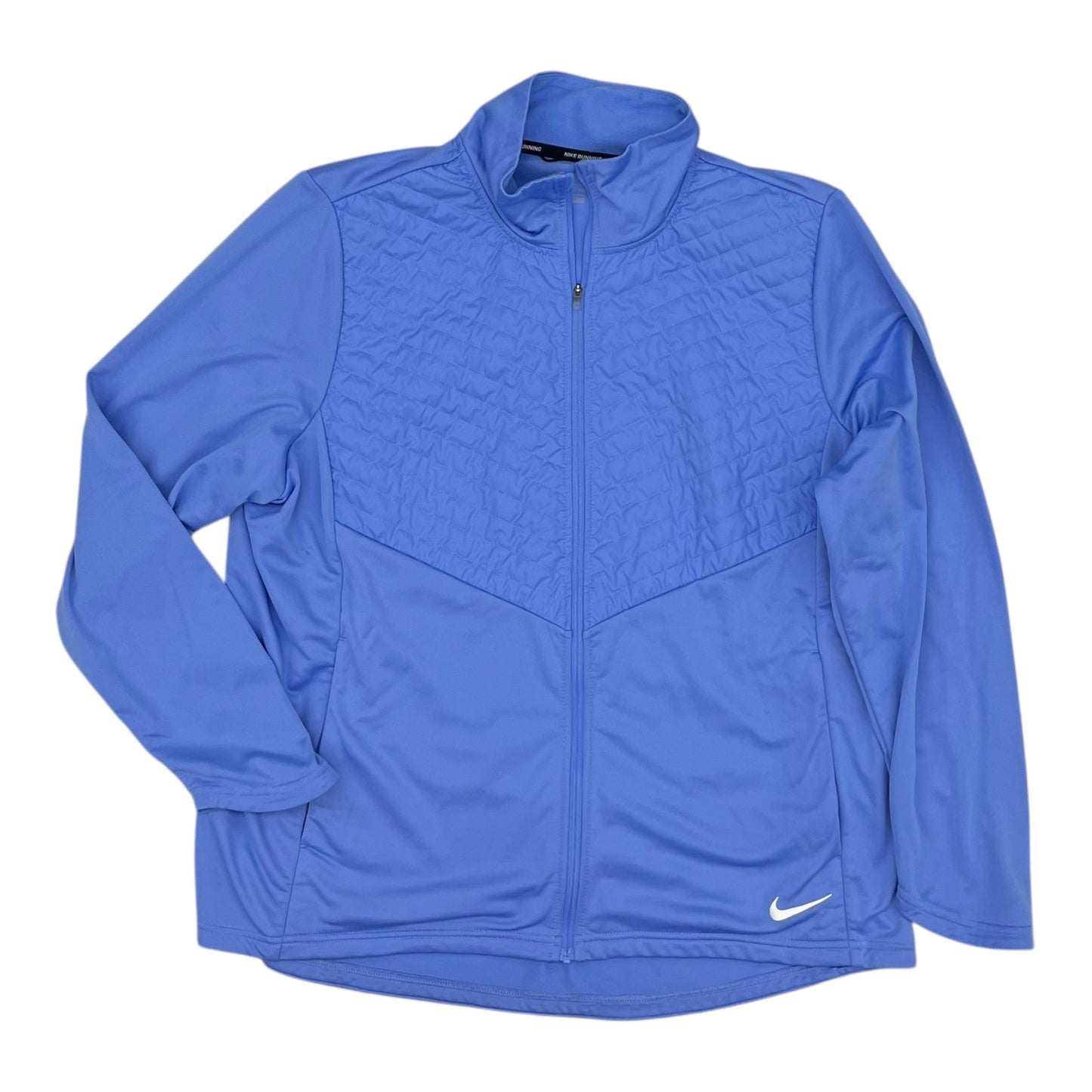 Athletic Jacket By Nike Apparel In Blue, Size:Xxl