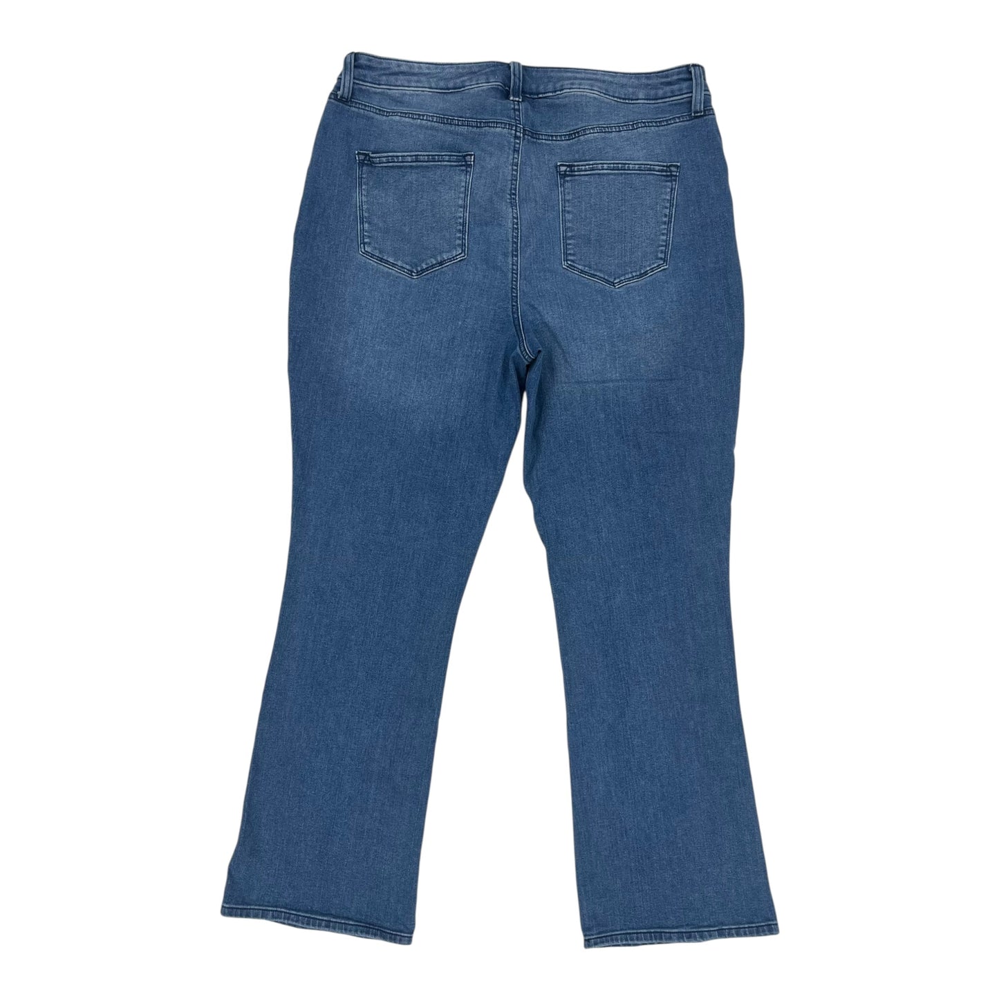 Jeans Boot Cut By Sonoma In Blue Denim, Size:18