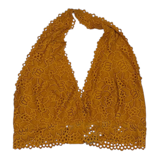 Bralette By Zenana Outfitters In Gold, Size:3X