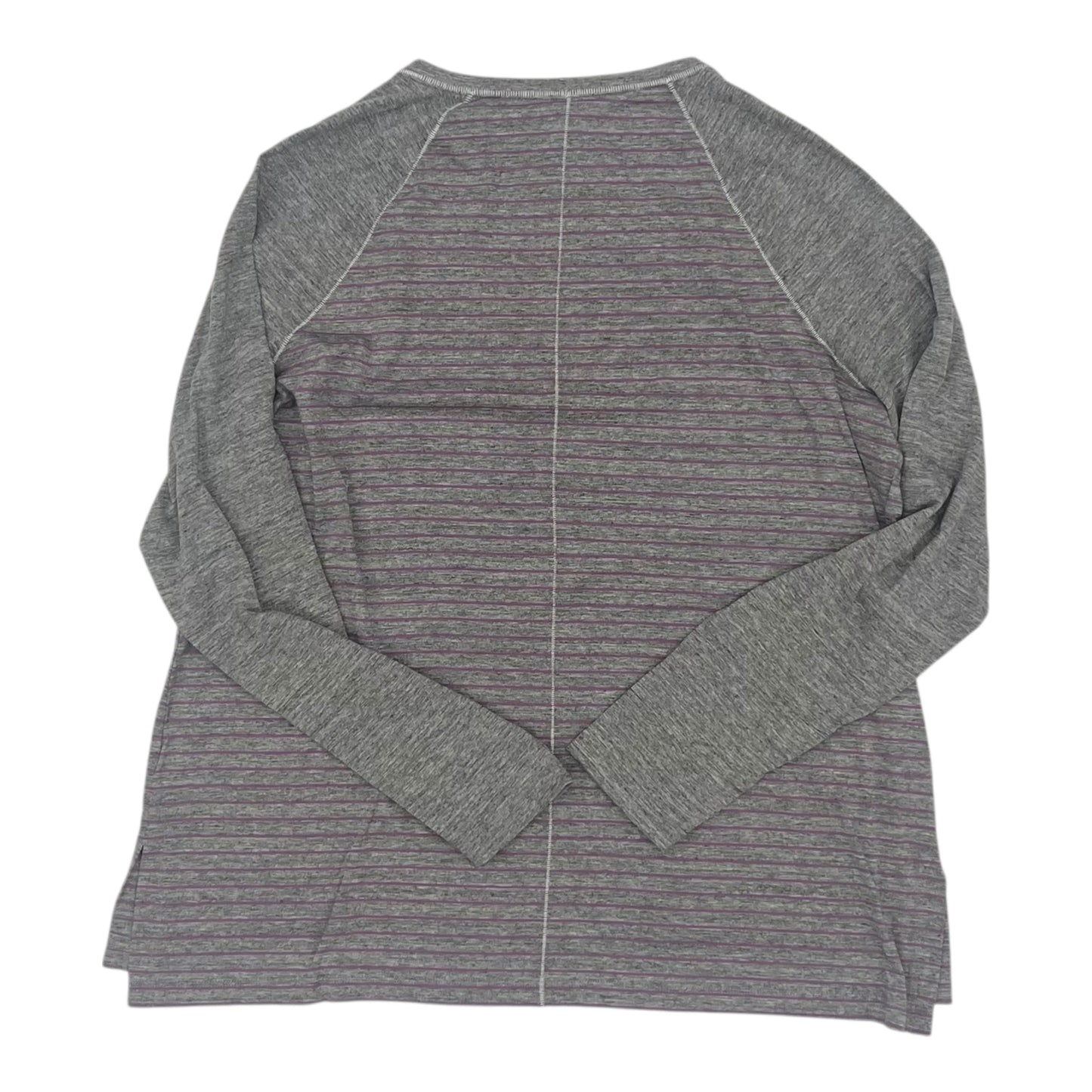 Top Ls By Christopher And Banks In Grey & Purple, Size:Xl