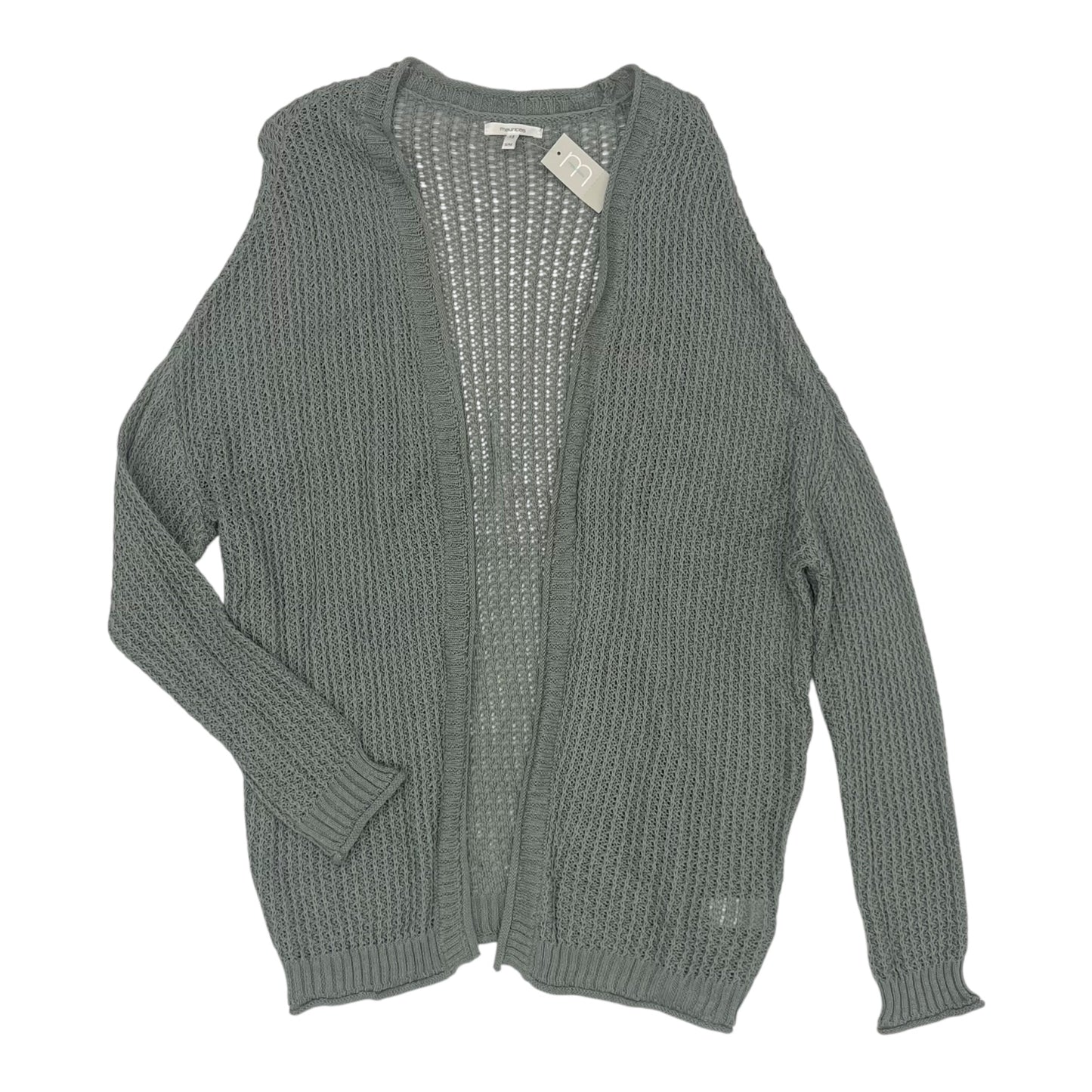 Cardigan By Maurices In Green, Size:S