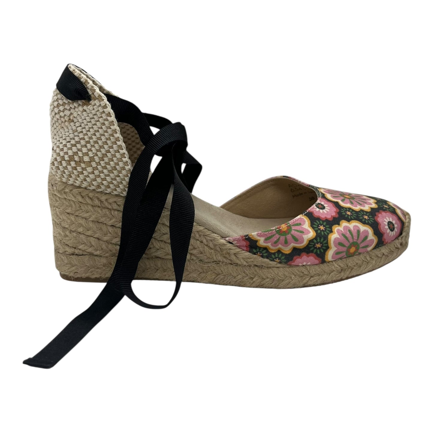 Shoes Heels Wedge By Boden In Cream, Size:7.5