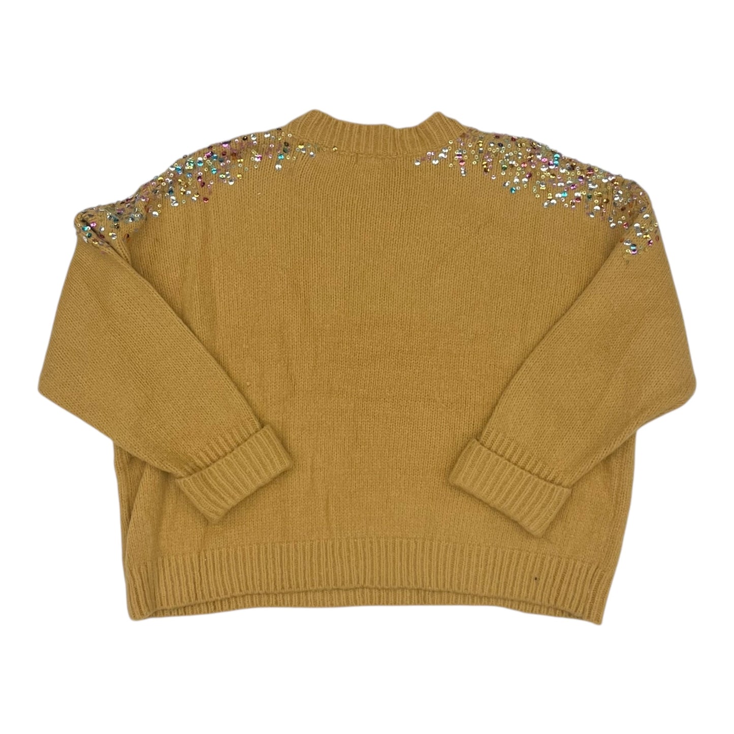 Sweater By Perfect Peach In Tan, Size:M